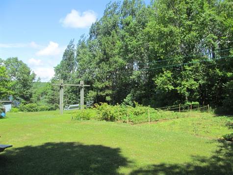 View to Vegetable Garden