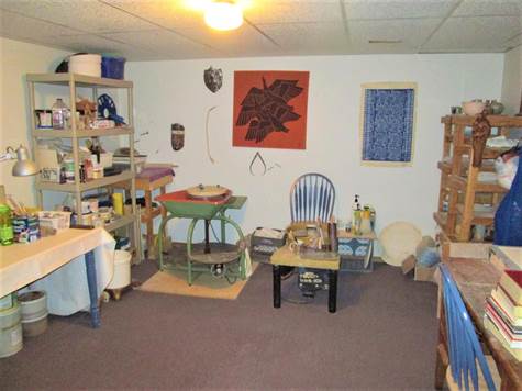 Craft Area of Rec Room