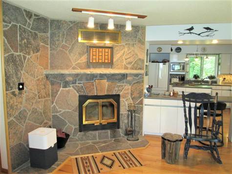 Granite Stone Fireplace Surround