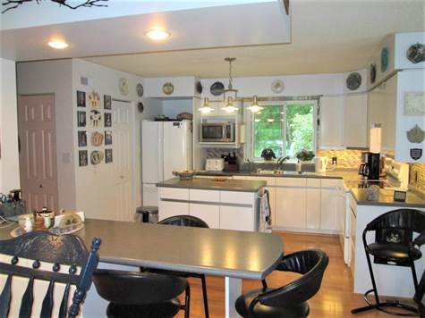 Peninsula & Island in Kitchen